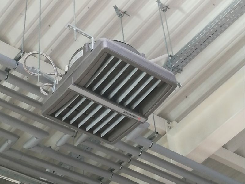 Aerotermi per grandi ambienti: quando convengono davvero in capannoni e magazzini