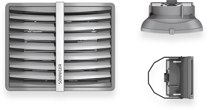 Sonniger Heater Aerotermi ventilanti ad acqua